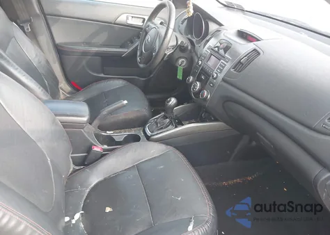 2012 Kia Forte Sx from USA, damaged, VIN KNAFW5A32C5624949